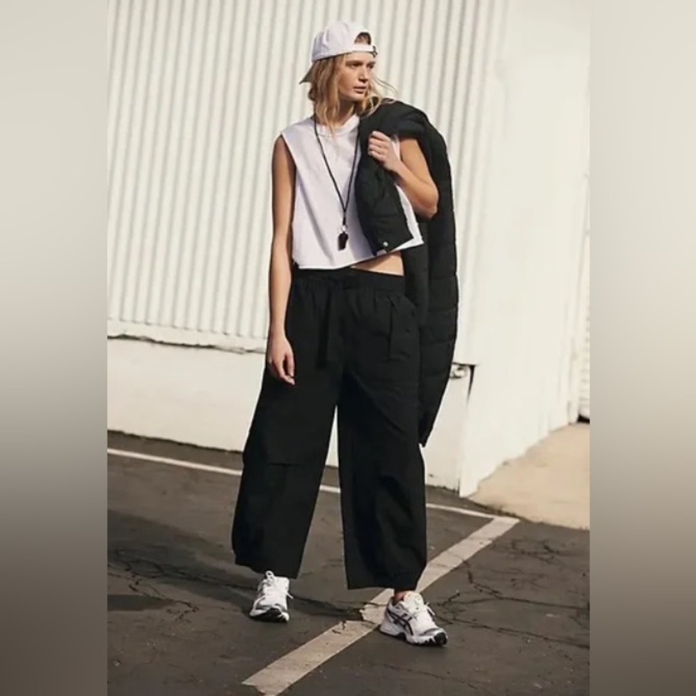 Free People Movement Black Offsides Pants Small